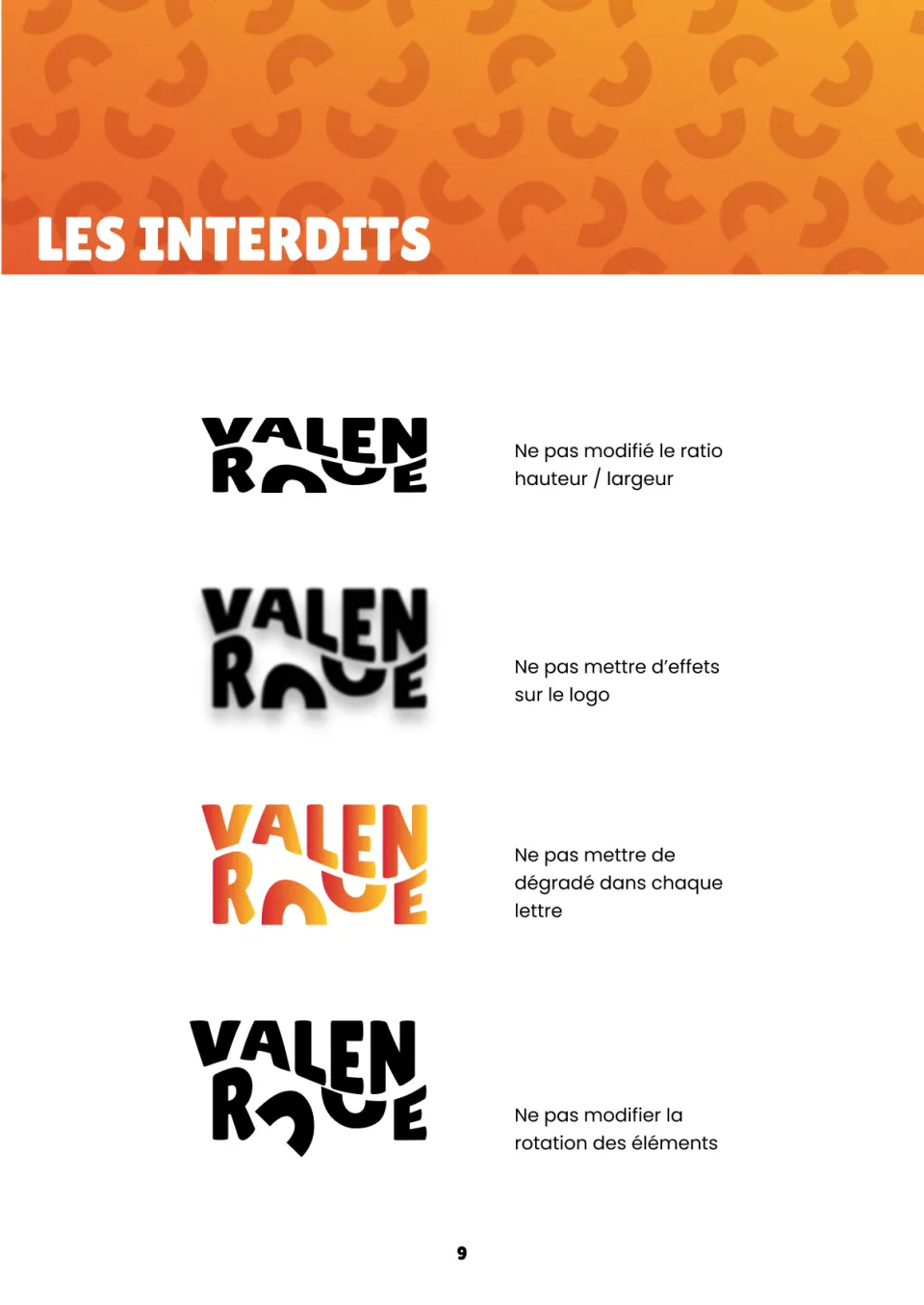 Chartes graphiques - Valenroue - planche 10