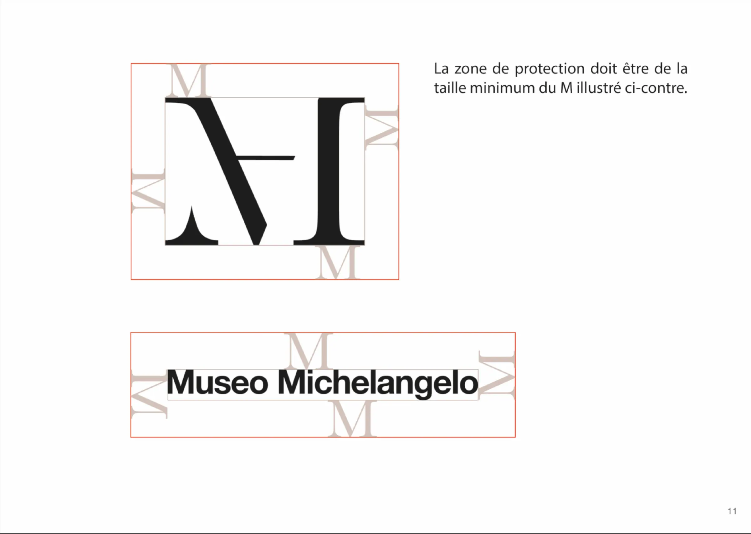 Chartes graphiques - Museo Michel-Ange - planche 11