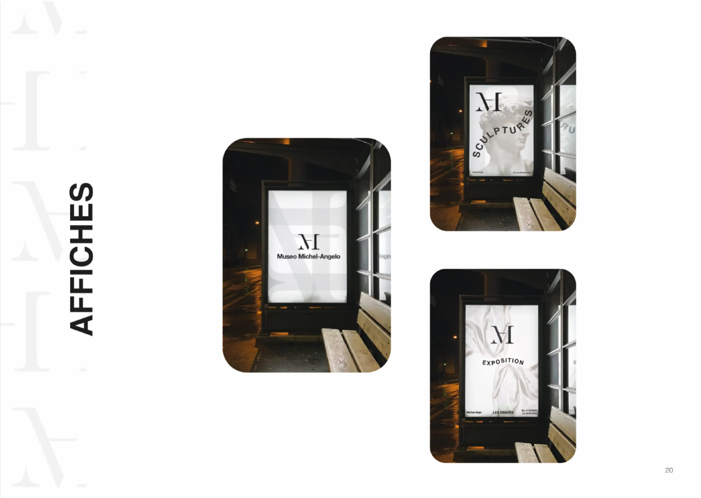 Chartes graphiques - Museo Michel-Ange - planche 20