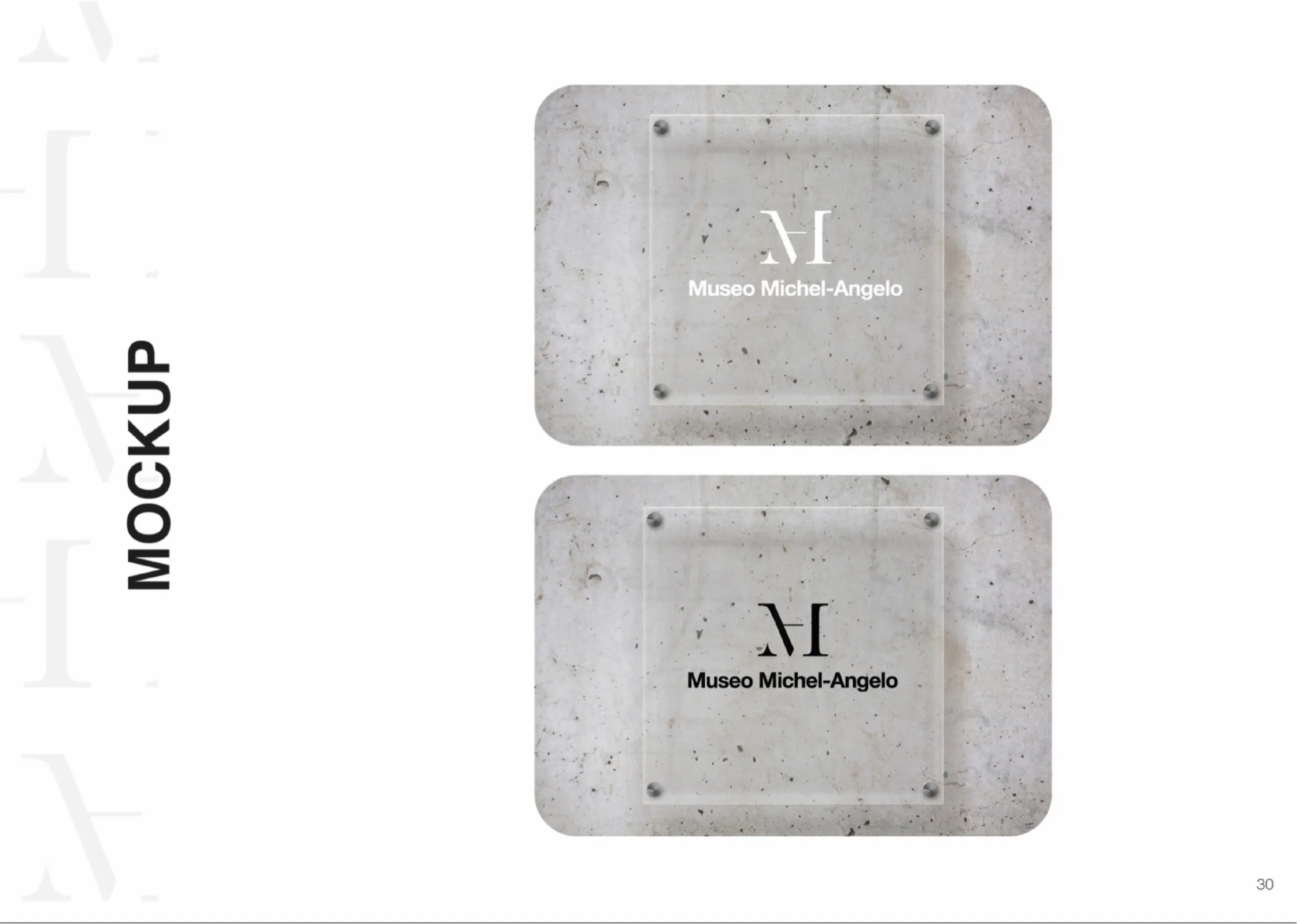Chartes graphiques - Museo Michel-Ange - planche 29