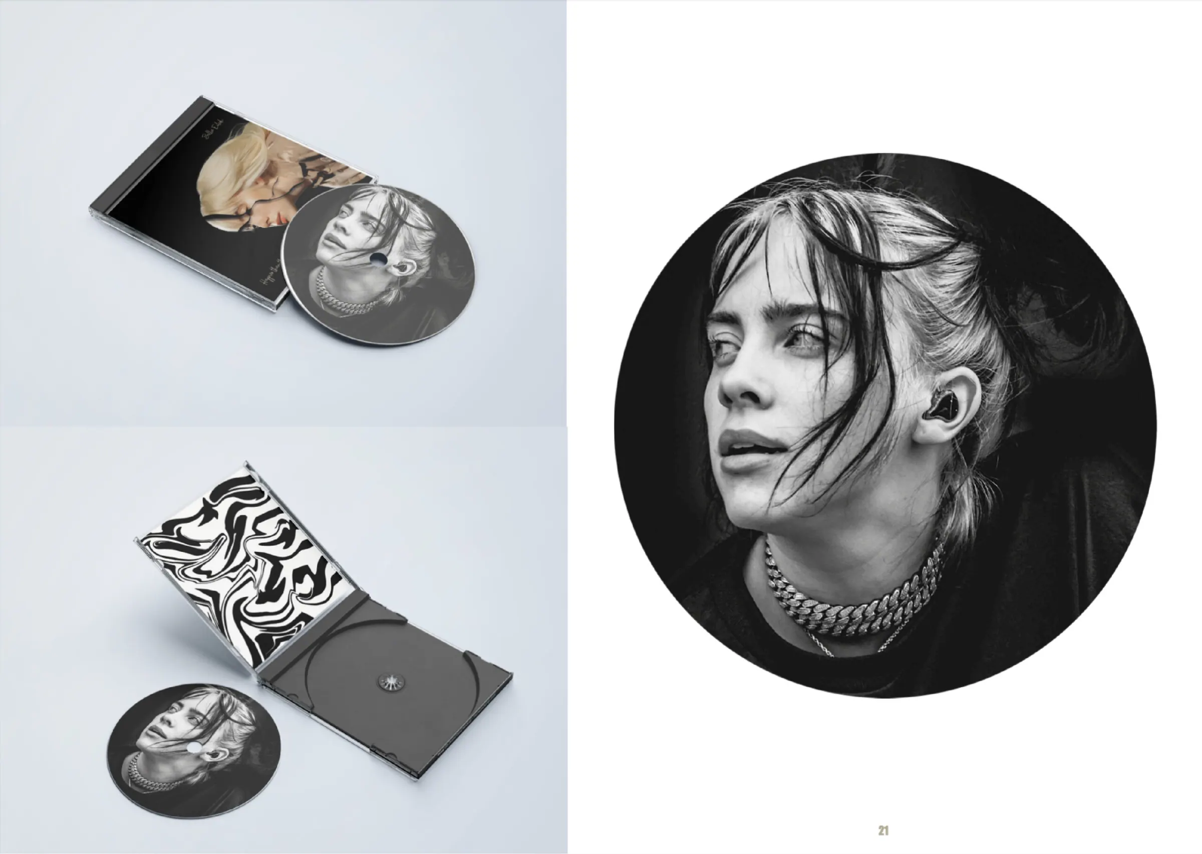 Chartes graphiques - Billie Eilish - planche 21