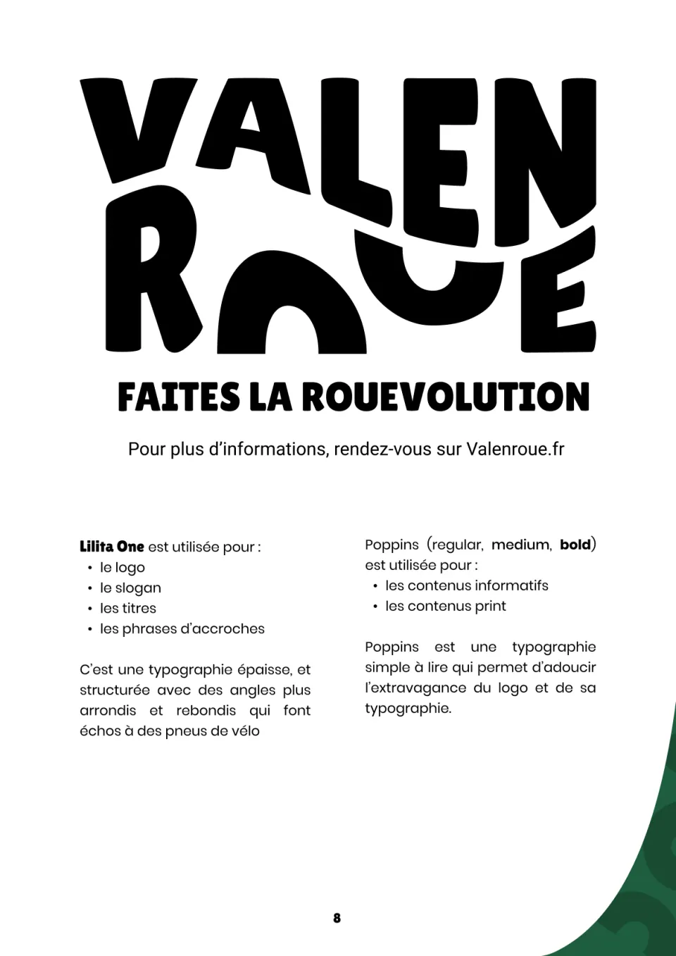 Chartes graphiques - Valenroue - planche 9