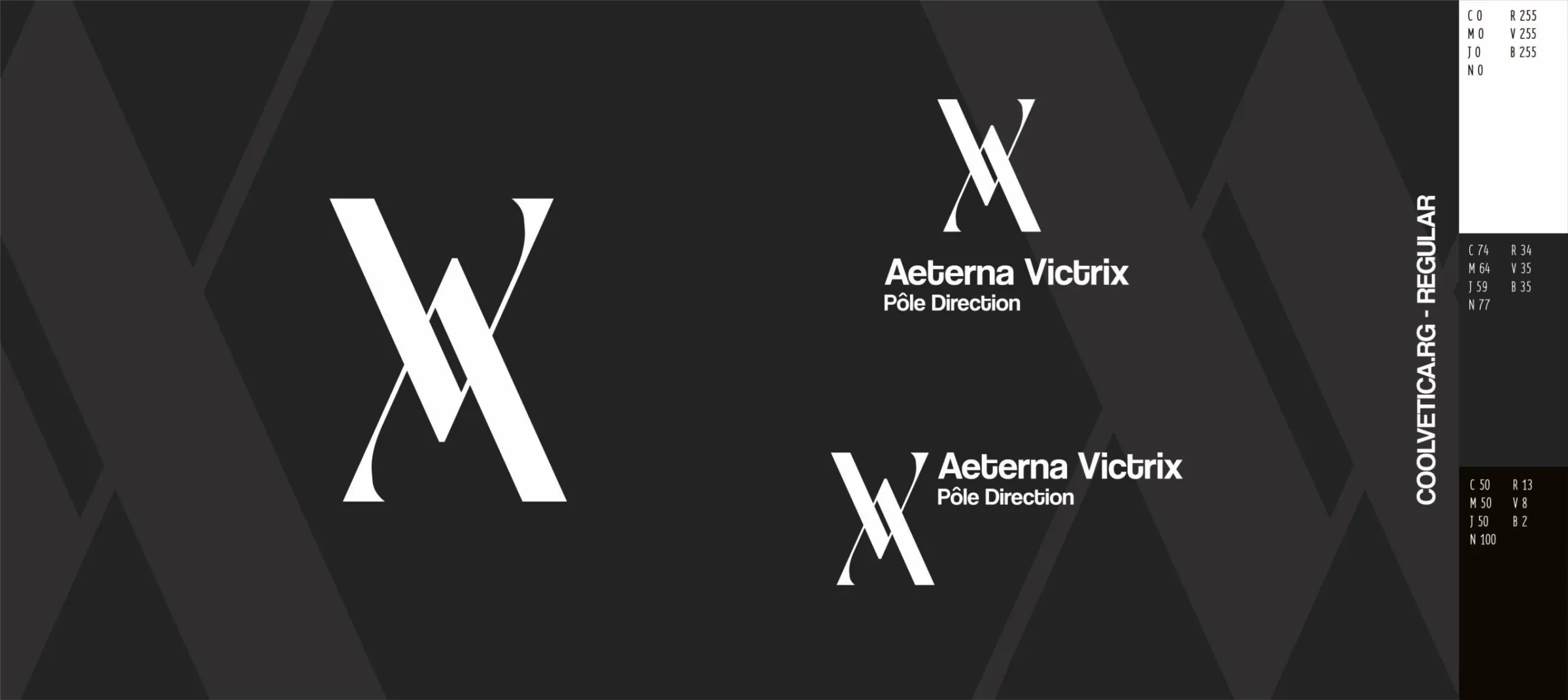 Logotype - Aeterna Victrix - identité pour une entreprise naissante