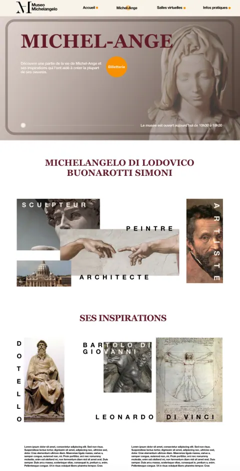 Museo Michelangelo - Maquettes 2