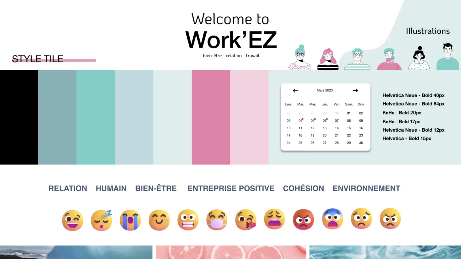 Work’ez - écran